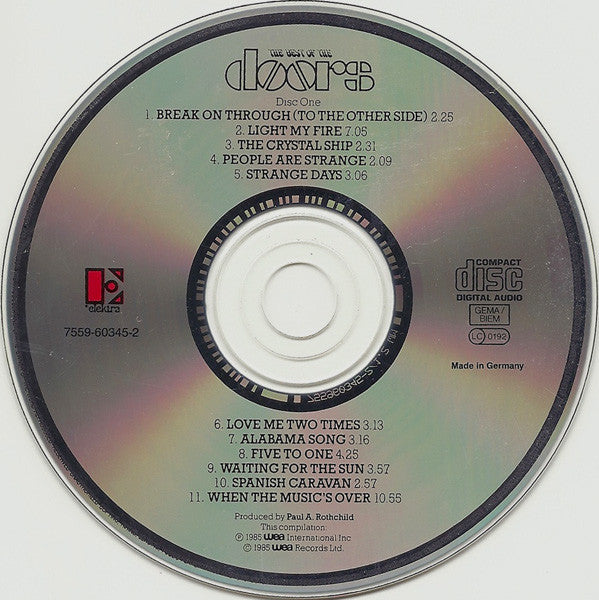 The Doors : The Best Of The Doors (2xCD, Comp, RE, RM)