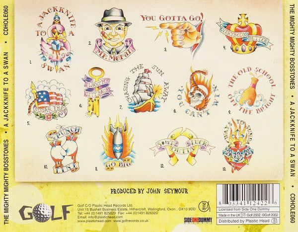The Mighty Mighty Bosstones : A Jackknife To A Swan (CD, Album)