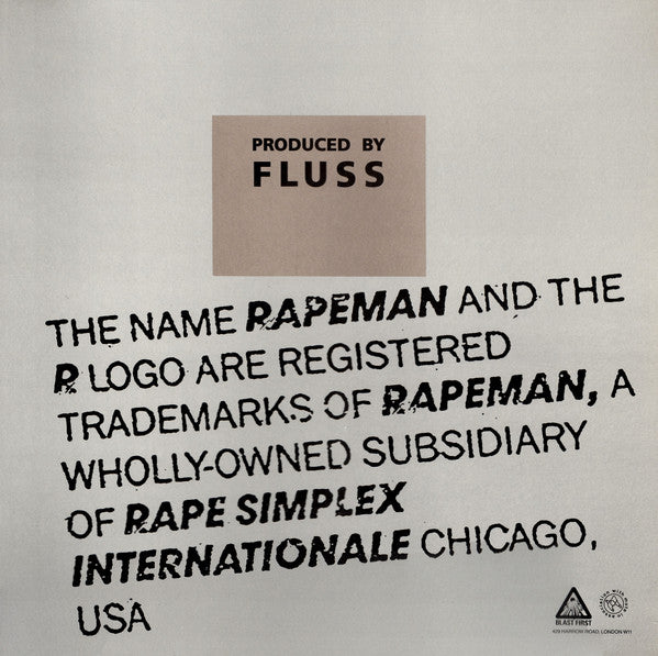 Rapeman : Budd (12", EP)