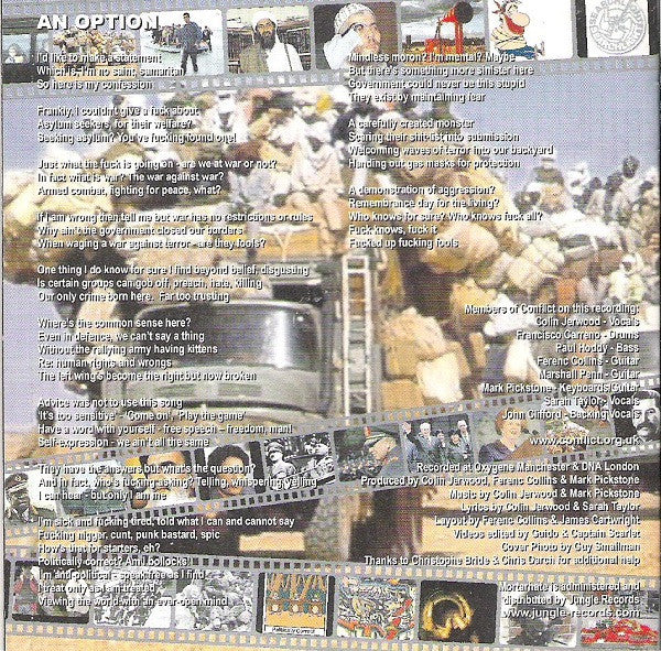 Conflict (2) : There's No Power Without Control (CD, Album)