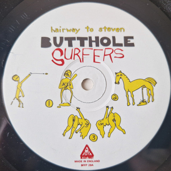 Butthole Surfers : Hairway To Steven (LP, Album, Gre)