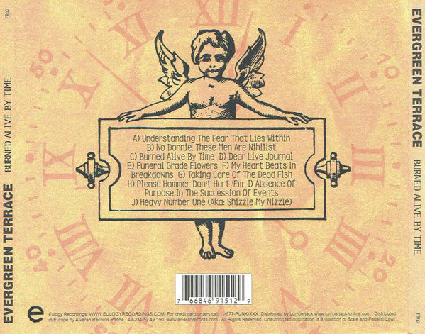 Evergreen Terrace (2) : Burned Alive By Time (CD, Album)