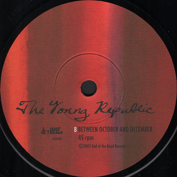The Young Republic : Modern Plays (7", Single, Ltd, Num)