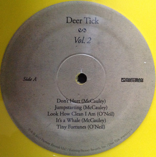 Deer Tick : Vol. 2 (LP, Yel)