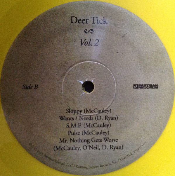 Deer Tick : Vol. 2 (LP, Yel)