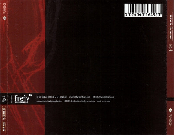 Dead Inside : No.4 (CD, Album)