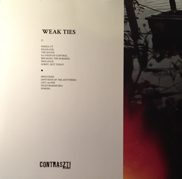 Weak Ties : Weak Ties (12", Album, Ora)