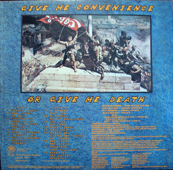 Dead Kennedys : Give Me Convenience Or Give Me Death (LP, Comp + Flexi, 7")