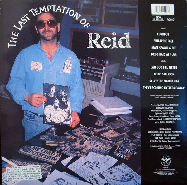 Lard : The Last Temptation Of Reid (LP, Album)