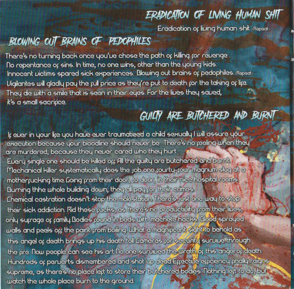Devouring Humanity : Eradication Of Living Human Shit (CD, Album)