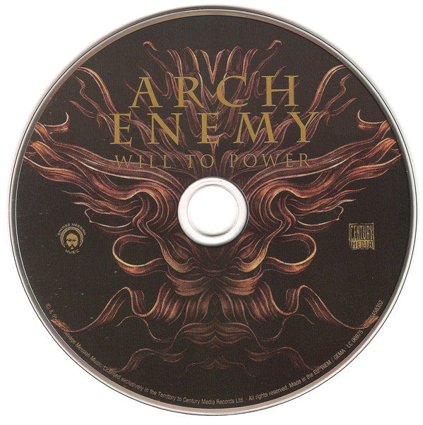Arch Enemy : Will To Power (CD, Album, Ltd, Dig)