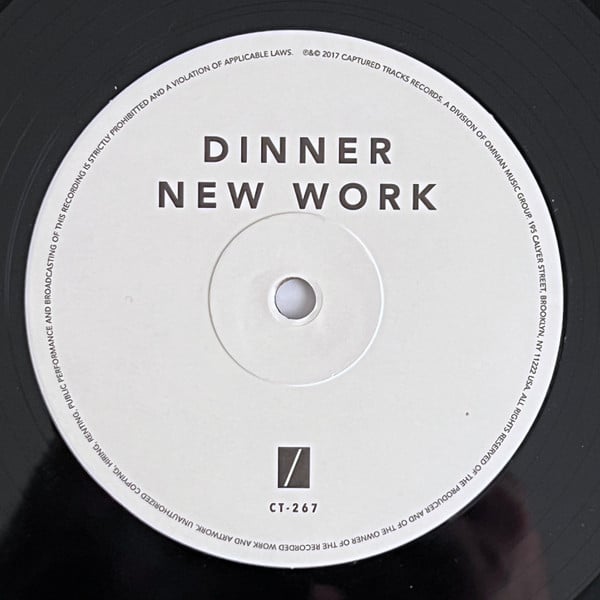 Dinner : New Work (LP, Album)