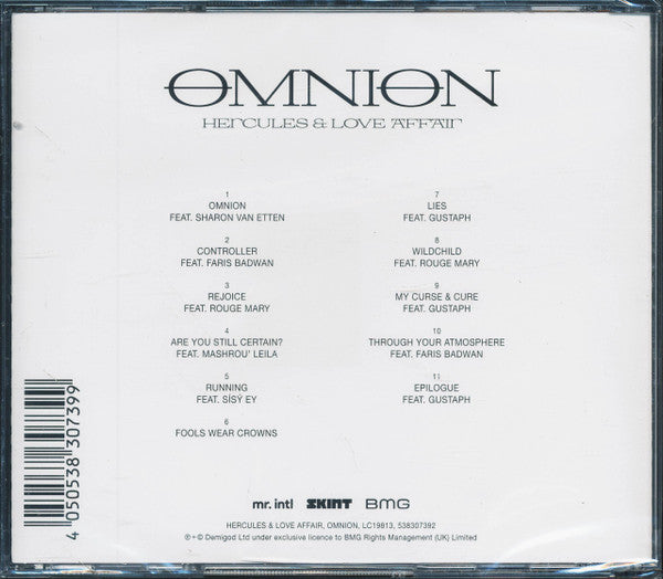Hercules & Love Affair : Omnion (CD, Album)