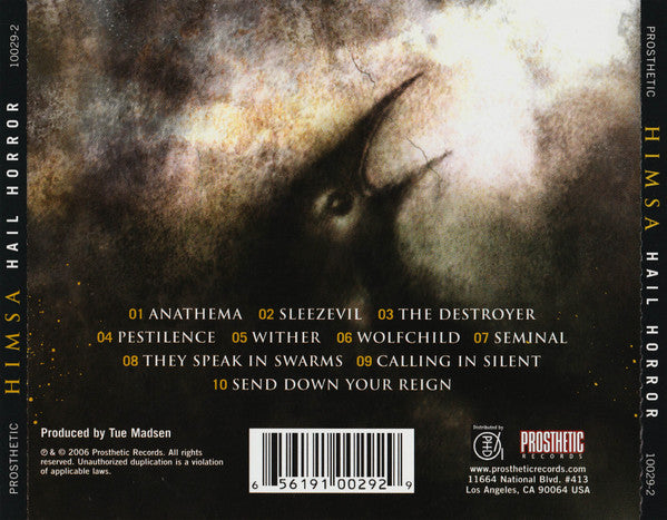 Himsa : Hail Horror (CD, Album)