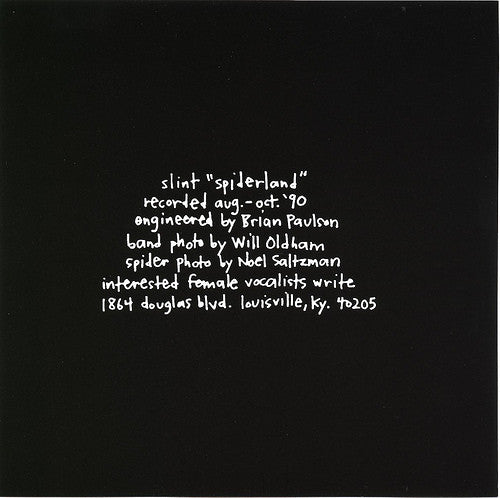 Slint : Spiderland (CD, Album, RE)