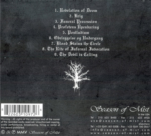 Gorgoroth : Under The Sign Of Hell (CD, Album, Enh, RE, Dig)