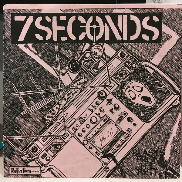 7 Seconds : Blasts From The Past E.P. (7", EP, Blu)