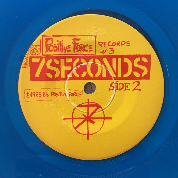 7 Seconds : Blasts From The Past E.P. (7", EP, Blu)