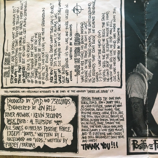 7 Seconds : Blasts From The Past E.P. (7", EP, Blu)
