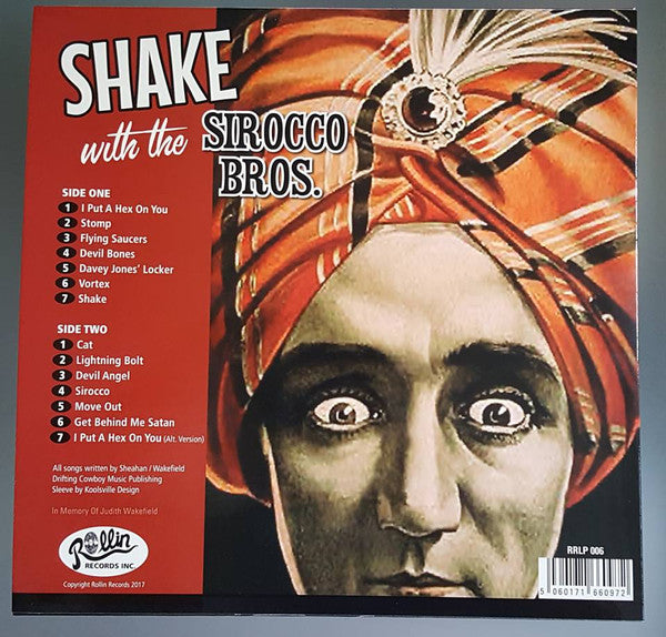 Sirocco Bros. : Shake with the Sirocco Bros. (LP, Comp, Dlx, Ltd, Blu)