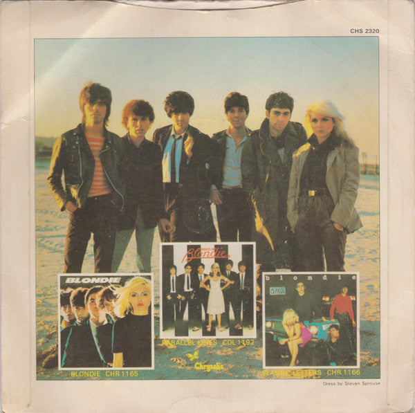 Blondie : Sunday Girl (7", Single, Blu)