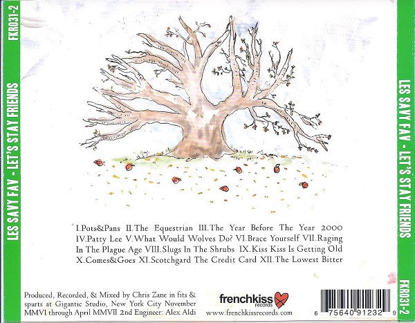 Les Savy Fav : Let's Stay Friends (CD, Album)