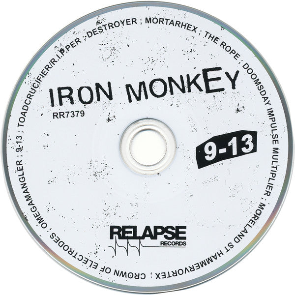 Iron Monkey (3) : 9-13 (CD, Album)