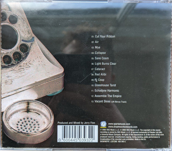 Sparta : Wiretap Scars (CD, Album)