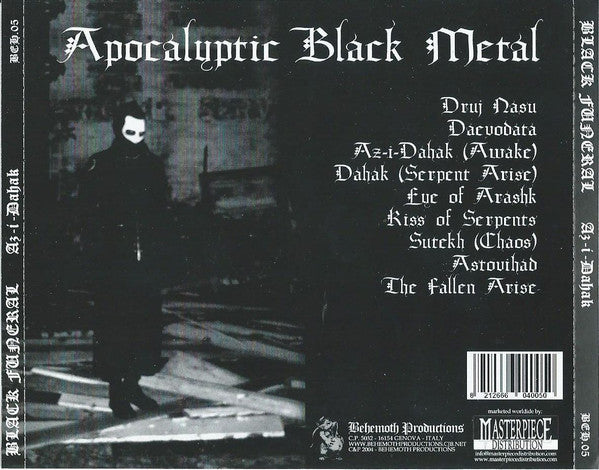 Black Funeral : Az-i-Dahak (CD, Album)