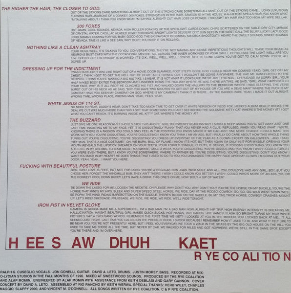 Rye Coalition : Hee Saw Dhuh Kaet (LP, Album)