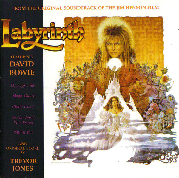 David Bowie / Trevor Jones : Labyrinth (From The Original Soundtrack Of The Jim Henson Film) (CD, Album)