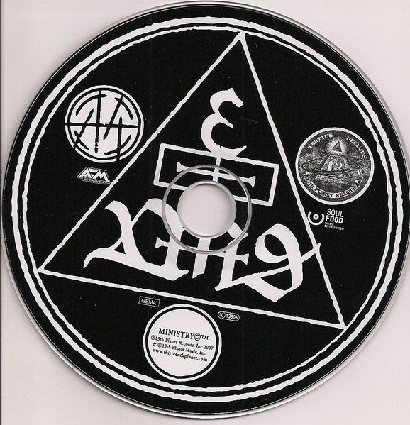 Ministry : The Last Sucker (CD, Album, Del)