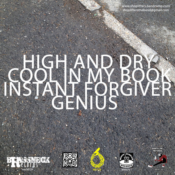 Shoplifters : Forgiver (7", EP)