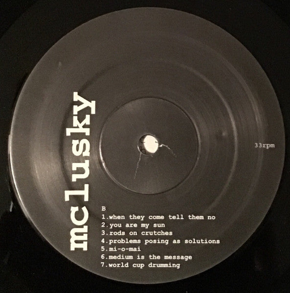 mclusky : My Pain And Sadness Is More Sad And Painful Than Yours (LP, Album)