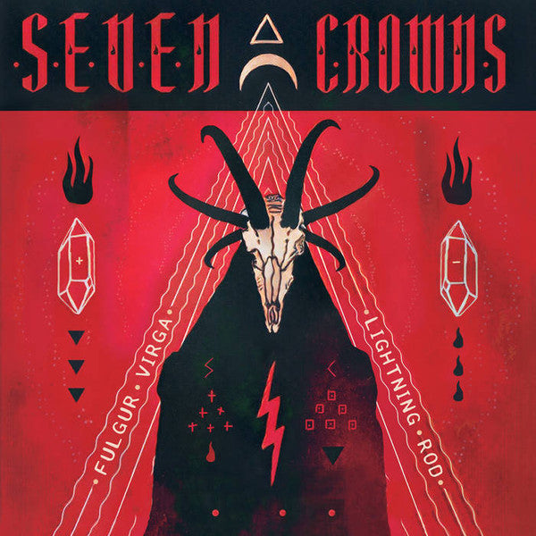 Seven Crowns (2) : Lightning Rod (LP, Album, Ltd, Red)