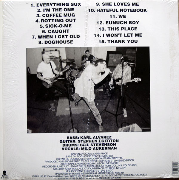 Descendents : Everything Sucks (LP, Album)
