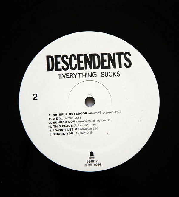 Descendents : Everything Sucks (LP, Album)