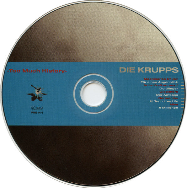 Die Krupps : Too Much History (2xCD, Album, Comp)