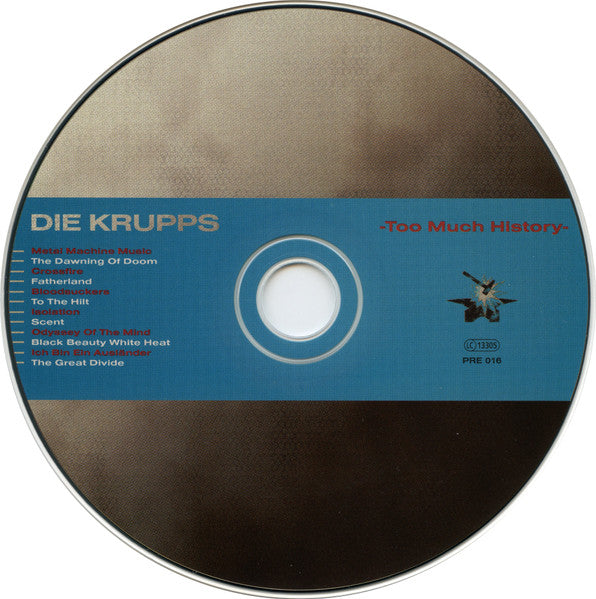 Die Krupps : Too Much History (2xCD, Album, Comp)