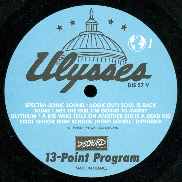 Nation Of Ulysses* : 13-Point Program To Destroy America (LP, Album)