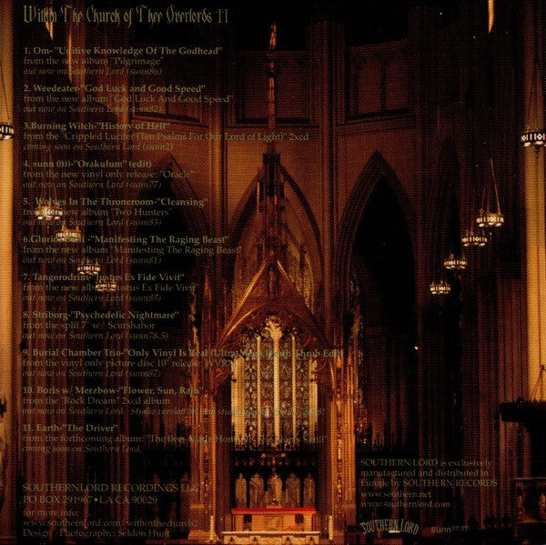 Various : Within The Church Of Thee Overlords II (CD, Comp)