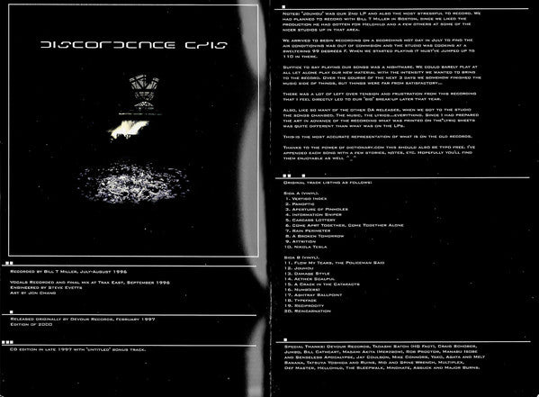 Discordance Axis : 2. Perfect Collection. Jouhou (CD, Comp, RE, DVD)
