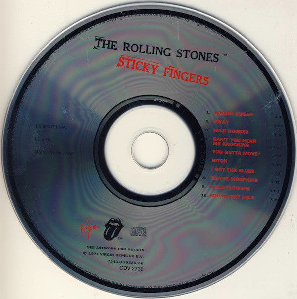 The Rolling Stones : Sticky Fingers (CD, Album, RE, RM)