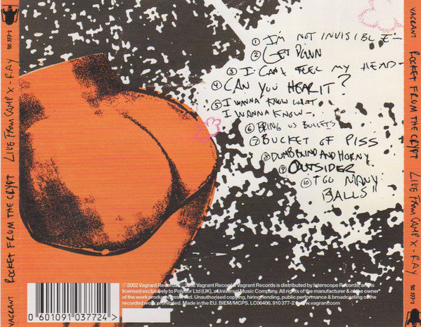 Rocket From The Crypt : Live From Camp X-Ray (CD, Album)