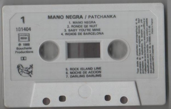 Mano Negra : Patchanka (Cass, Album)