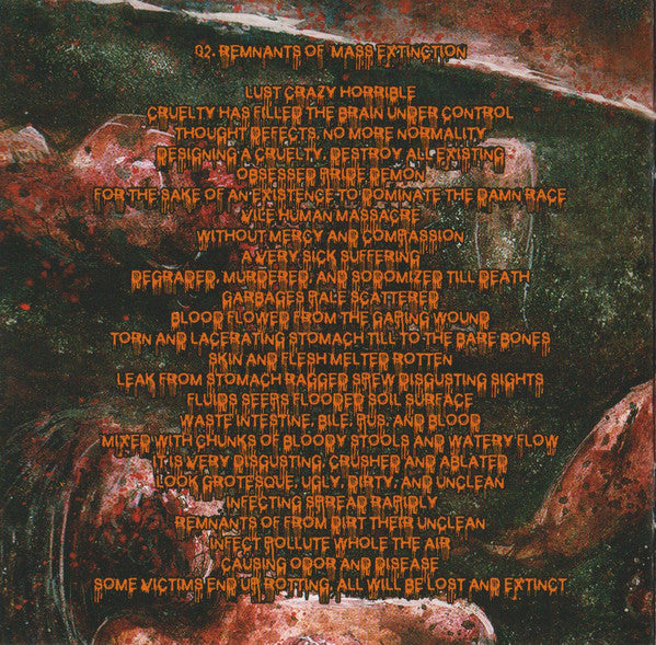 Intracranial Parasite : Deviations Period Of Inhumane (CD, Album, RE)