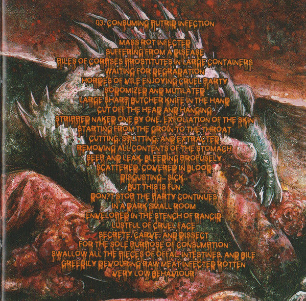 Intracranial Parasite : Deviations Period Of Inhumane (CD, Album, RE)