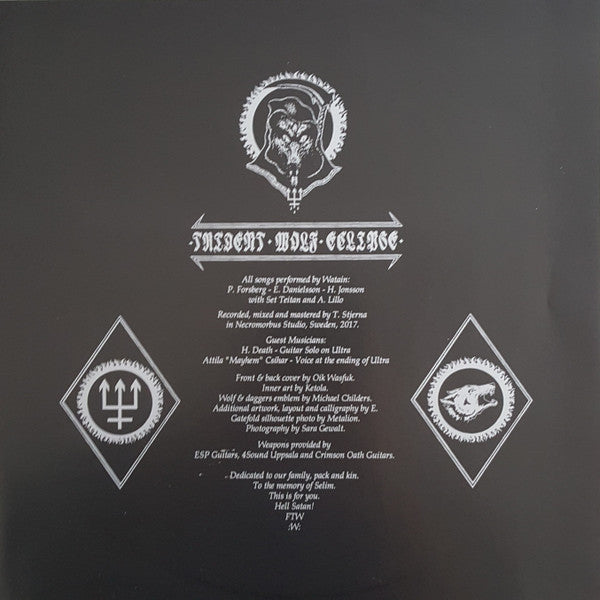 Watain : Trident Wolf Eclipse (LP, Album)