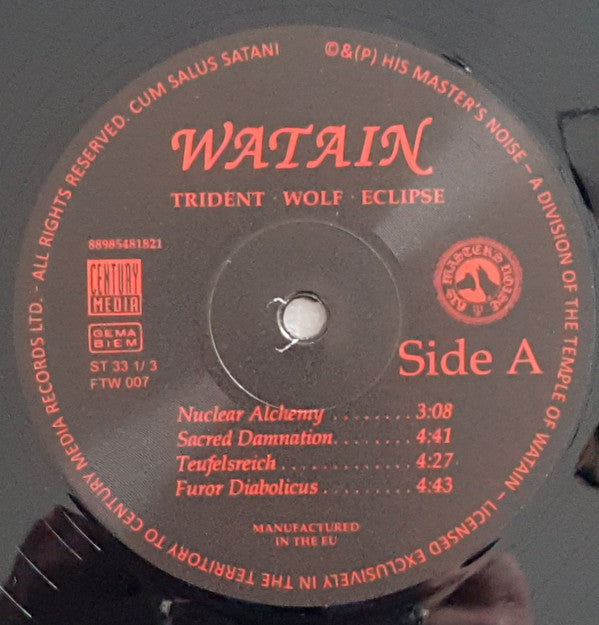 Watain : Trident Wolf Eclipse (LP, Album)