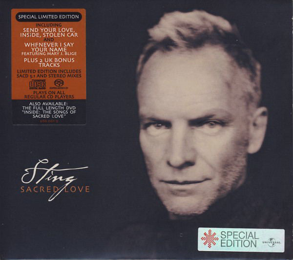 Sting : Sacred Love (SACD, Hybrid, Multichannel, Album, Ltd, Dig)